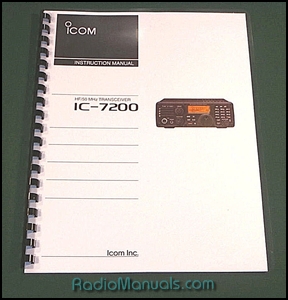 Icom IC-7200 Instruction Manual